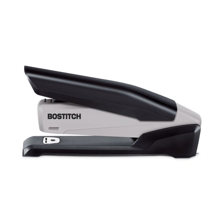 STANLEY BOSTITCH EcoStapler Spring-Powered Desktop Stapler, 20-Sheet Capacity, Gray/Black (ACI1710)