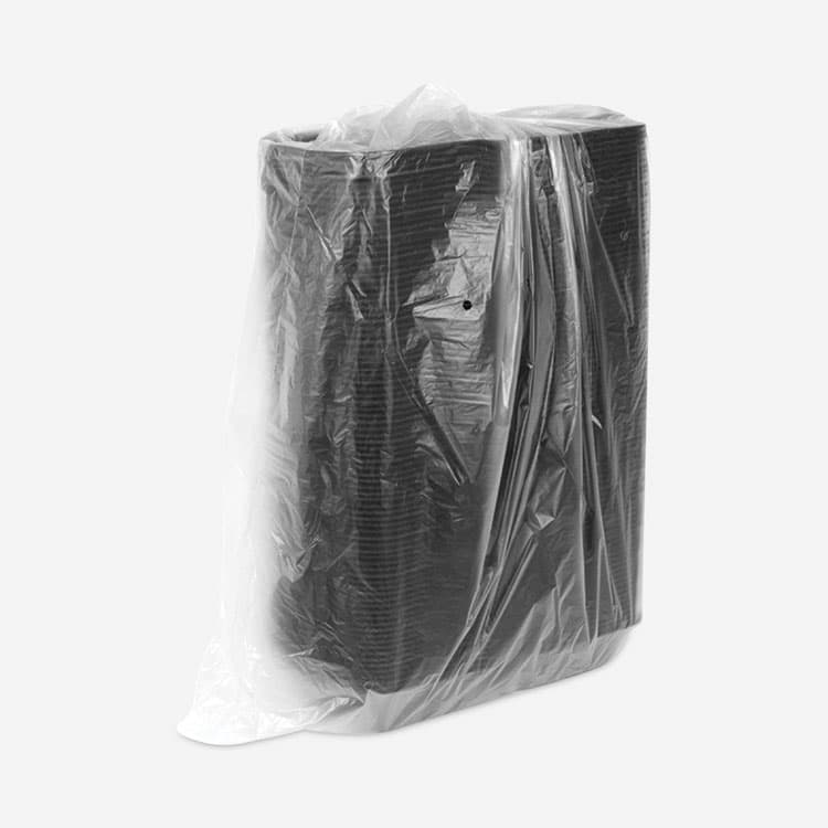 PACTIV EVERGREEN CORPORATION SmartLock Foam Hinged Lid Container, Sandwich, 5.8 x 5.8 x 3.3, Black, 504/Carton (PCTYHLB06000000) thumbnail 3