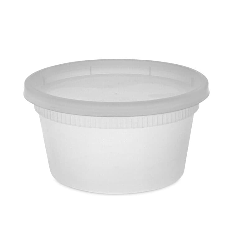 PACTIV EVERGREEN CORPORATION Newspring DELItainer Microwavable Container, 12 oz, 4.55 x 2.45 x 2.45, Clear, Plastic, 240/Carton (PCTYL2512)