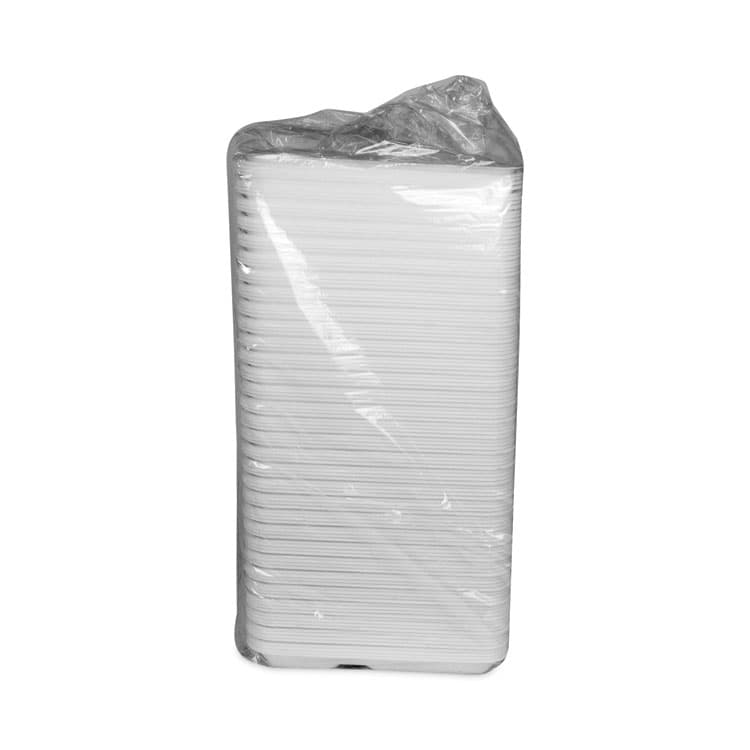 PACTIV EVERGREEN CORPORATION Foam School Trays, 5-Compartment Tray, 8.25 x 10.5 x 1, White, 500/Carton (PCTYTH10500SGBX) thumbnail 3