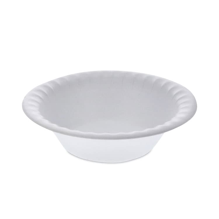 PACTIV EVERGREEN CORPORATION Placesetter Satin Non-Laminated Foam Dinnerware, Bowl, 12 oz, White, 1,000/Carton (PCTYTH100120000)