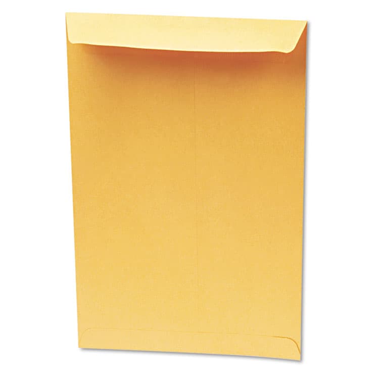 QUALITY PARK PRODUCTS Redi-Seal Catalog Envelope, #13 1/2, Cheese Blade Flap, Redi-Seal Adhesive Closure, 10 x 13, Brown Kraft, 100/Box (QUA43767) thumbnail 2