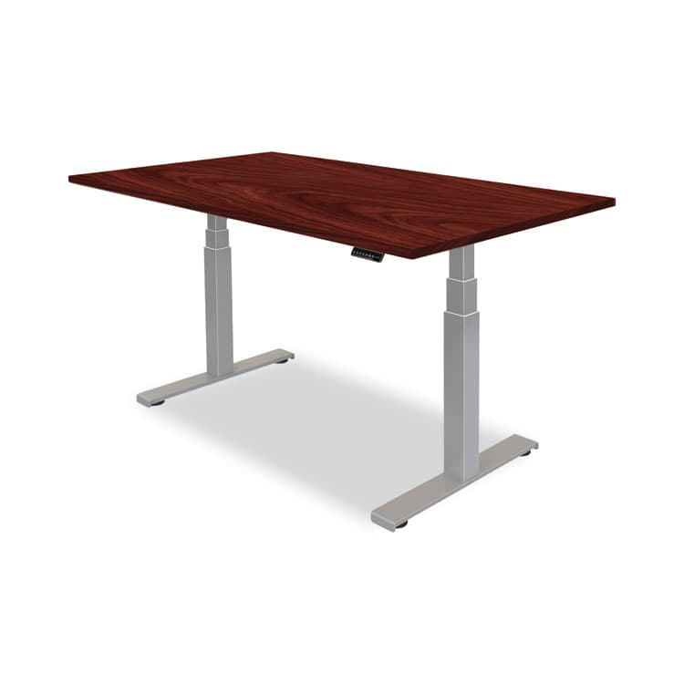 FELLOWES MFG. CO. Levado Laminate Table Top, 48" x 24", Mahogany (FEL9650401) thumbnail 2