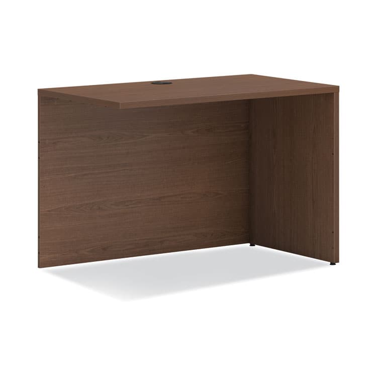 HON COMPANY Mod Return Shell, Reversible (Left or Right), 42w x 24d x 29h, Sepia Walnut (HONPLRS4224LE1)