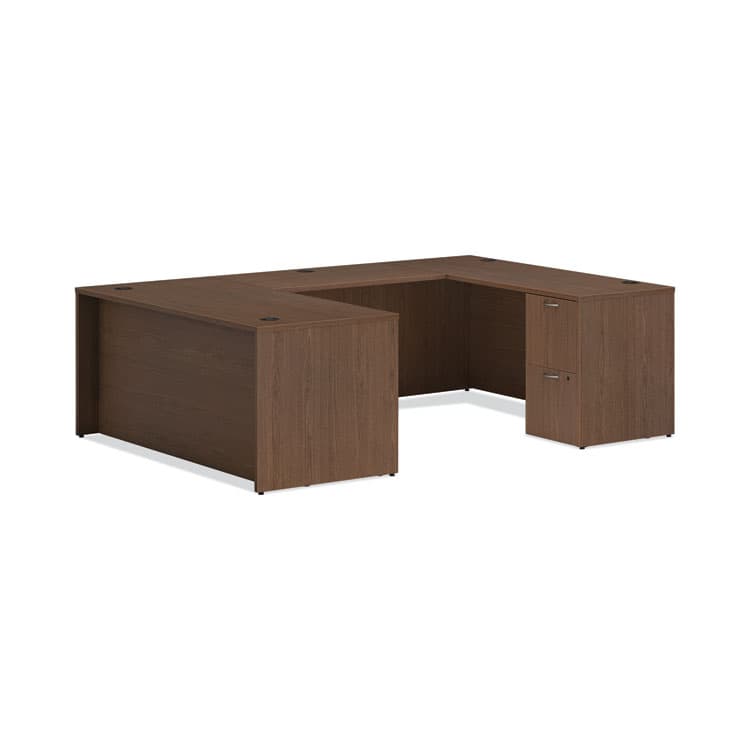 HON COMPANY Mod Bridges, 42w x 24d x 29h, Sepia Walnut (HONLB4224LE1) thumbnail 3