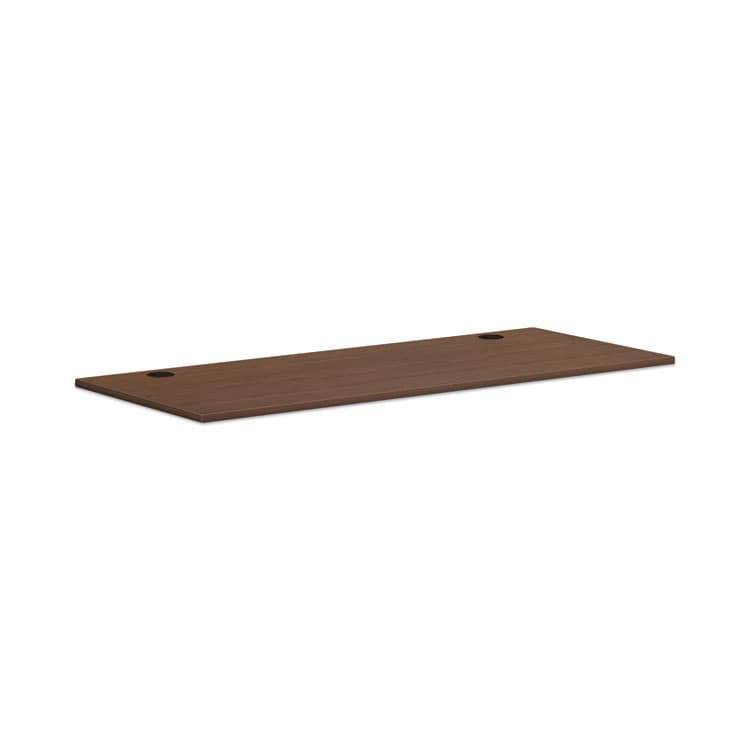 HON COMPANY Mod Worksurface, Rectangular, 72w x 30d, Sepia Walnut (HONPLRW7230LE1)