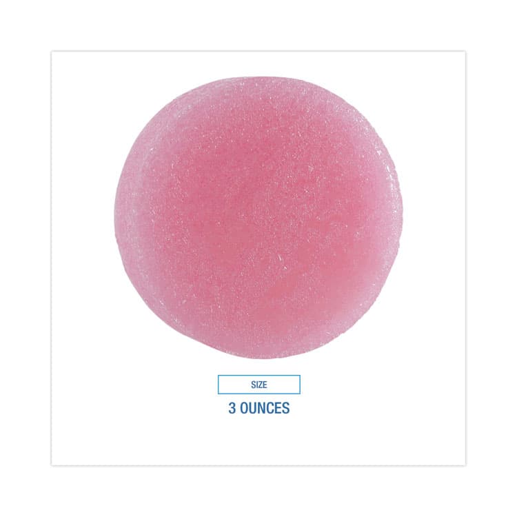 BOARDWALK Para Urinal Deodorizer Block, Cherry Scent, Red, 3 oz, 144/Carton (BWKU03CT) thumbnail 2