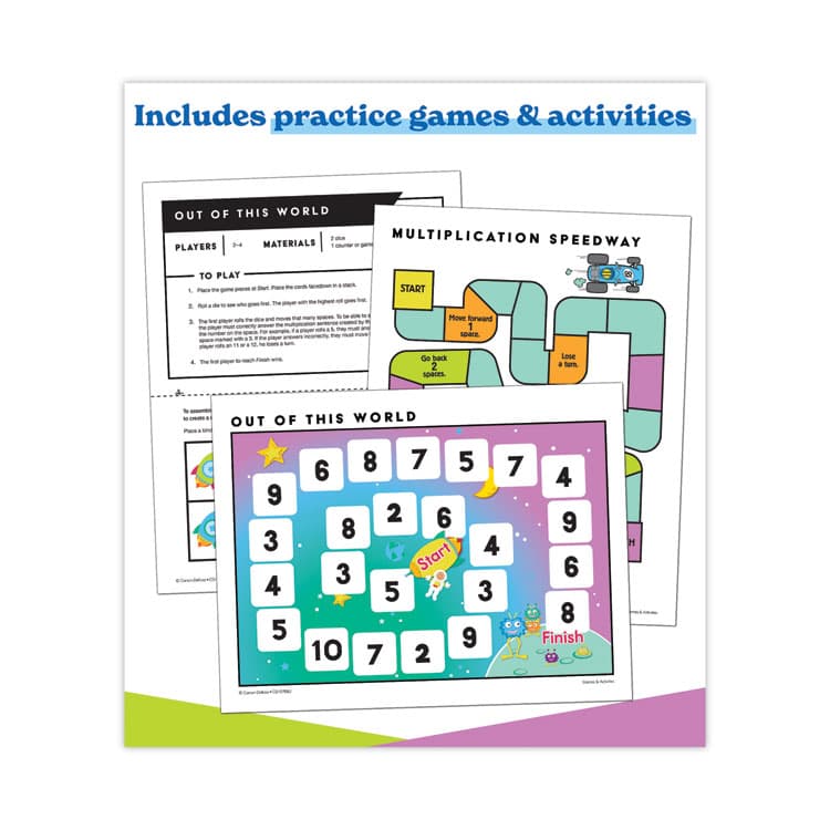 CARSON-DELLOSA EDUCATION In a Flash USB, Intro to Multiplication, Grades 2 to 4, 236 Pages (CDP109580) thumbnail 2