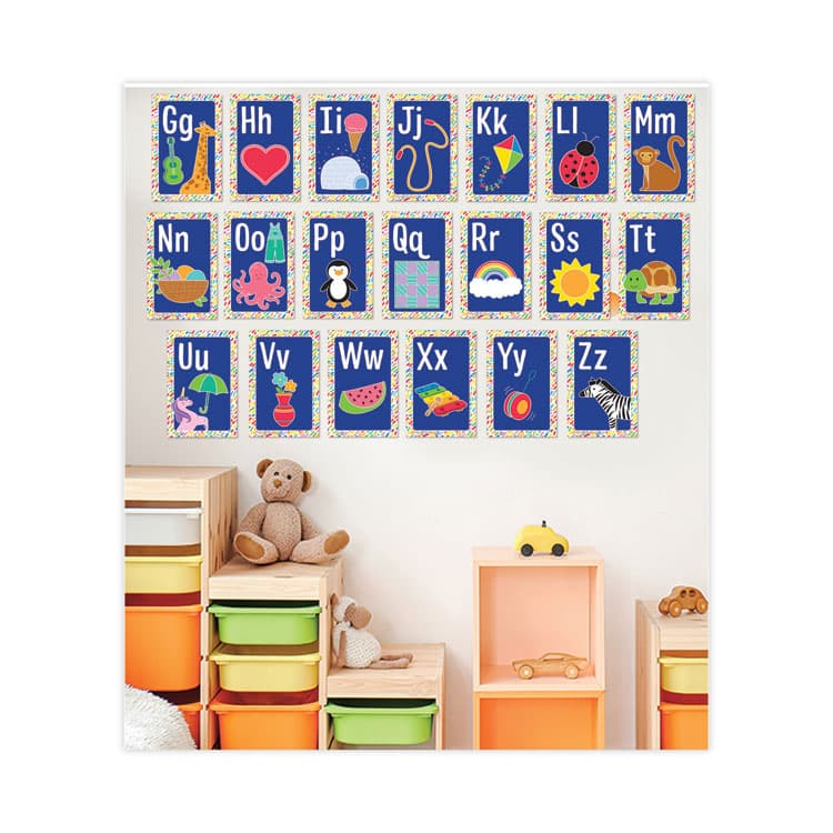 CARSON-DELLOSA EDUCATION Mini Posters, Alphabet, 26 Mini Posters (CDP106059) thumbnail 4
