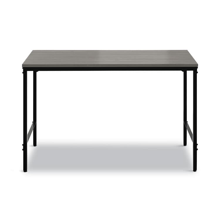 SAFCO PRODUCTS Simple Work Desk, 45.5" x 23.5" x 29.5", Gray (SAF5272BLGR)