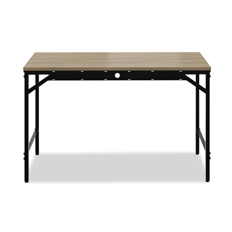 SAFCO PRODUCTS Simple Work Desk, 45.5" x 23.5" x 29.5", Walnut (SAF5272BLWL) thumbnail 4