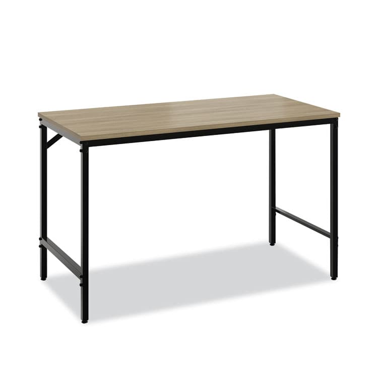 SAFCO PRODUCTS Simple Work Desk, 45.5" x 23.5" x 29.5", Walnut (SAF5272BLWL) thumbnail 2