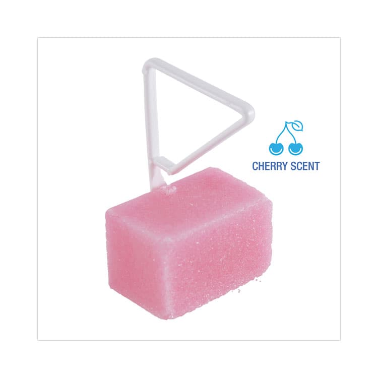 BOARDWALK Para Toilet Bowl Deodorizer Block, Cherry Scent, Pink, 4 oz, 144/Carton (BWKB04CT) thumbnail 3