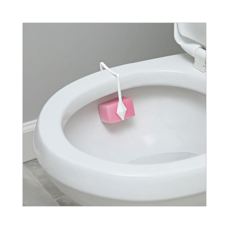 BOARDWALK Para Toilet Bowl Deodorizer Block, Cherry Scent, Pink, 4 oz, 144/Carton (BWKB04CT) thumbnail 4