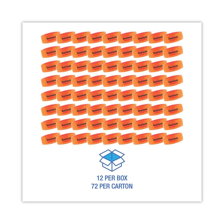 BOARDWALK Toilet Bowl Clip, Mango Scent, Orange, 72/Carton (BWKCLIPMANCT) thumbnail 3