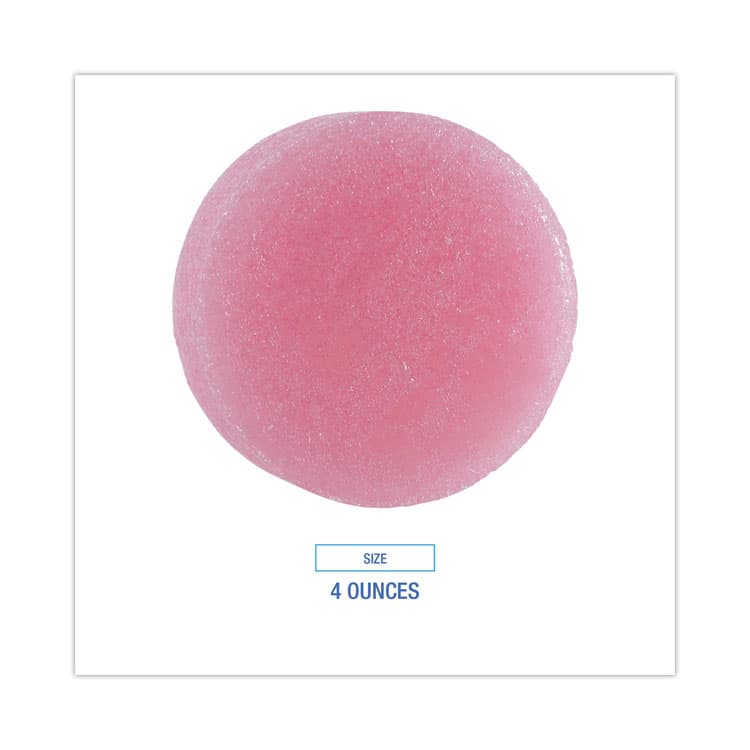 BOARDWALK Para Urinal Deodorizer Block, Cherry Scent, Red, 4 oz, 144/Carton (BWKU04CT) thumbnail 2