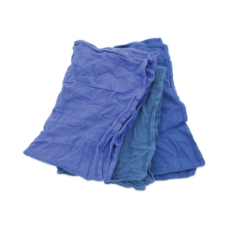 HOSPECO Reclaimed Surgical Huck Towels, Blue, 10 lb/Carton (HOS53910)