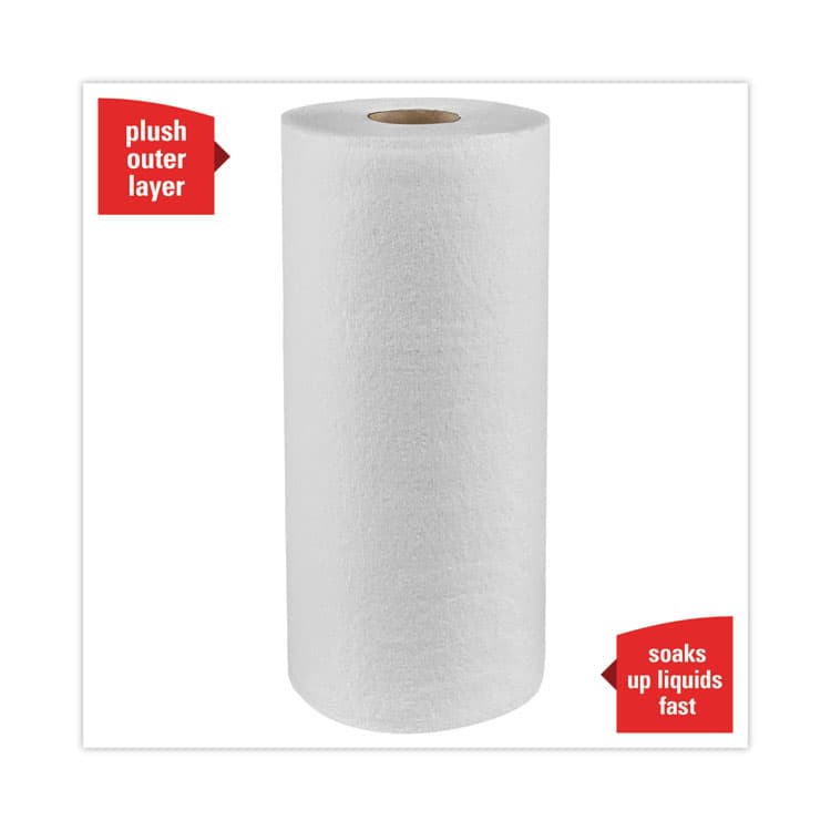 KIMBERLY CLARK L40 Towels, Small Roll, 10.4 x 11, White, 70/Roll, 24 Rolls/Carton (KCC05027) thumbnail 4