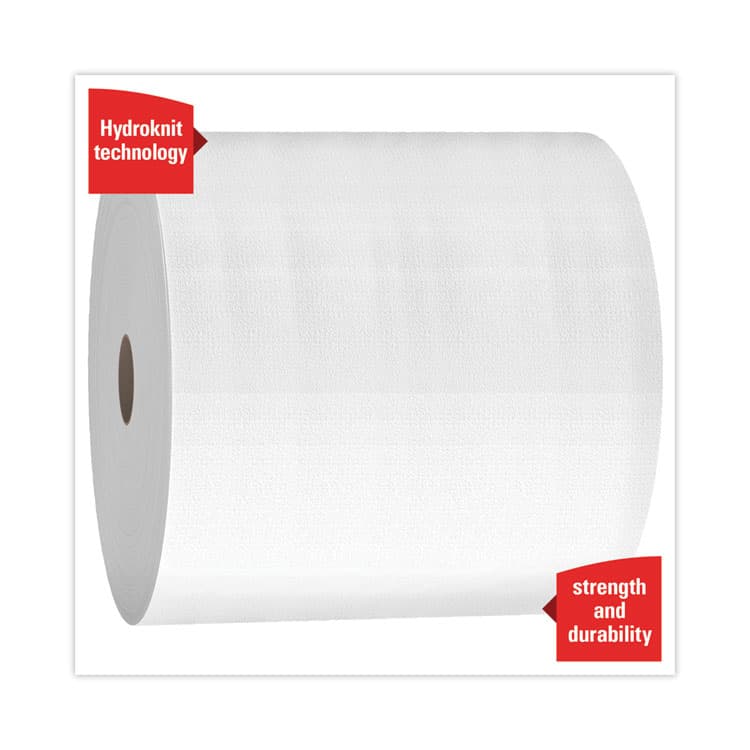 KIMBERLY CLARK X50 Cloths, Jumbo Roll, 13.4 x 9.8, White, 1,100/Roll (KCC35015) thumbnail 4