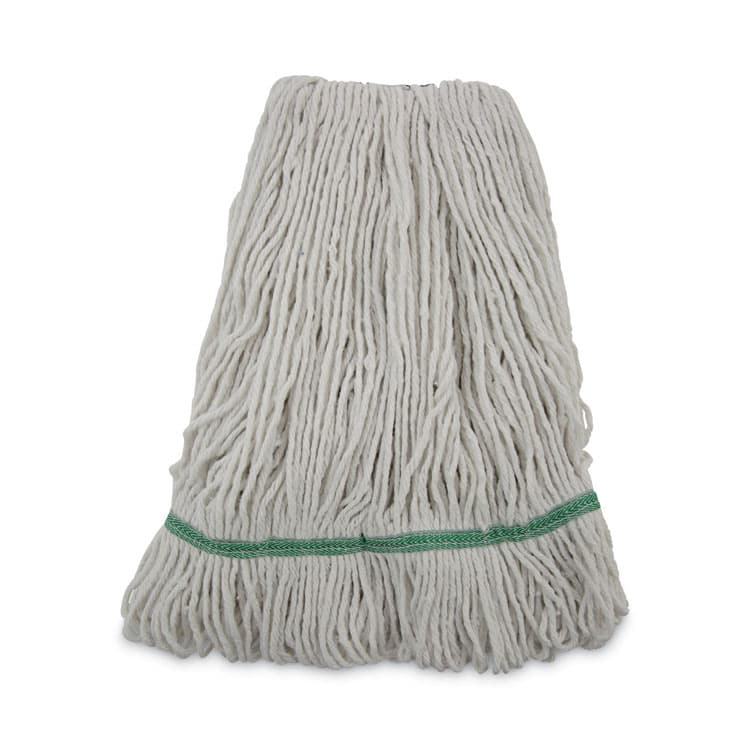BOARDWALK Narrowband Looped-End Mop Head, Premium Standard Head, Cotton/Rayon /Synthetic Fiber, Medium, White (BWK502WHNB)