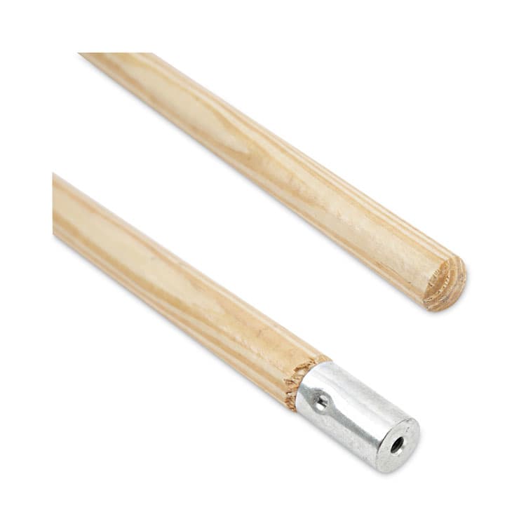 BOARDWALK Lie-Flat Screw-In Mop Handle, 1.13" dia x 54", Natural (BWK833) thumbnail 4