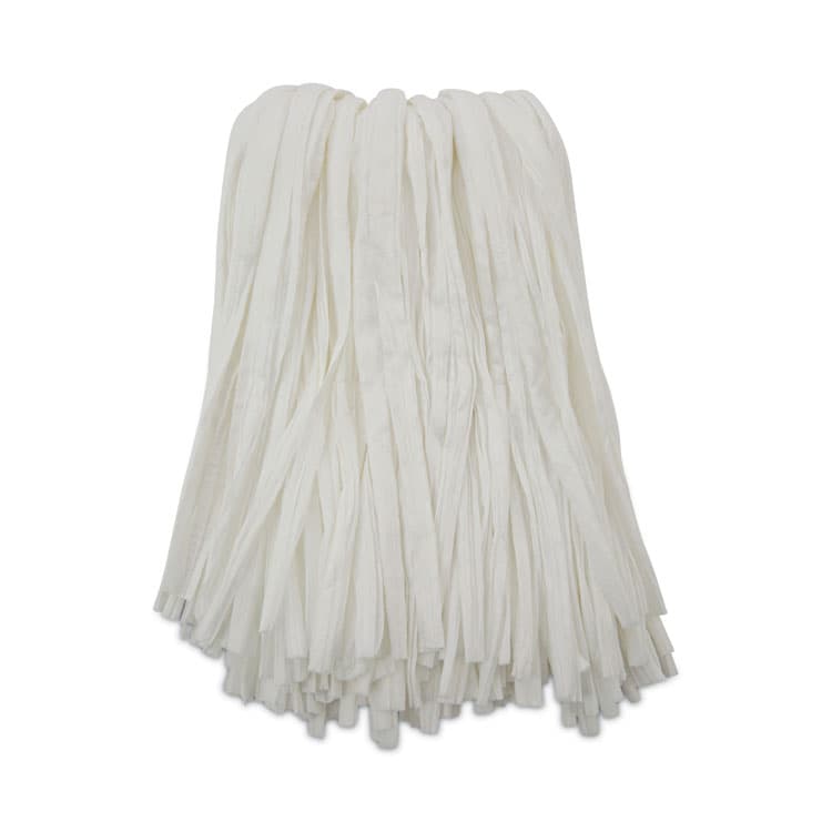 BOARDWALK Nonwoven Cut End Edge Mop, Rayon/Polyester, #24, White, 12/Carton (BWKBW2024)