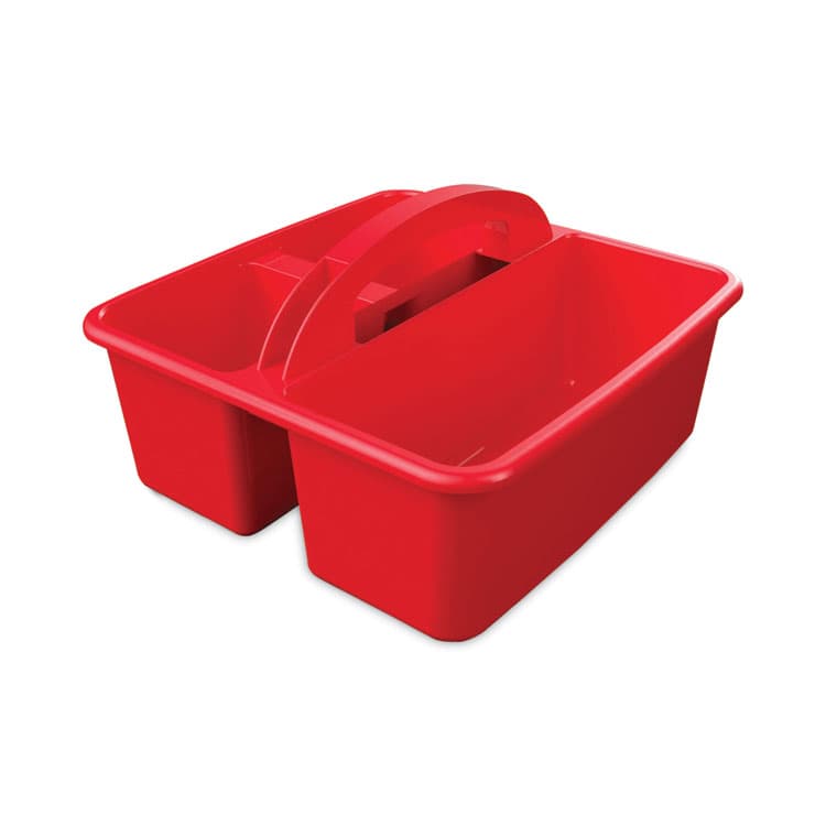 DEFLECTO CORPORATION Antimicrobial Creativity Storage Caddy, Red (DEF39505RED) thumbnail 2