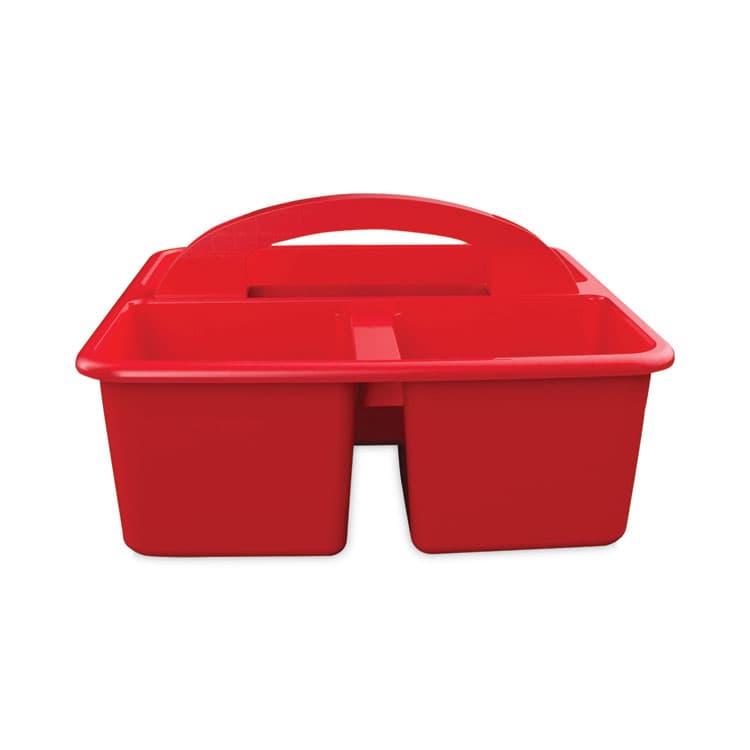 DEFLECTO CORPORATION Antimicrobial Creativity Storage Caddy, Red (DEF39505RED)
