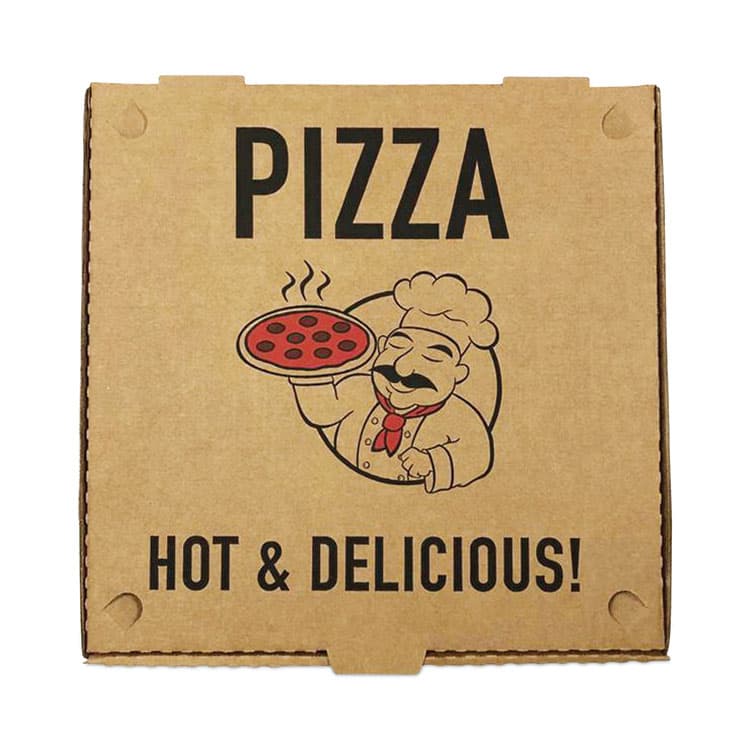 REMCODA LLC Pizza Boxes, 12 x 12 x 2, Brown, Paper, 50/Pack (RMA661631253311) thumbnail 2