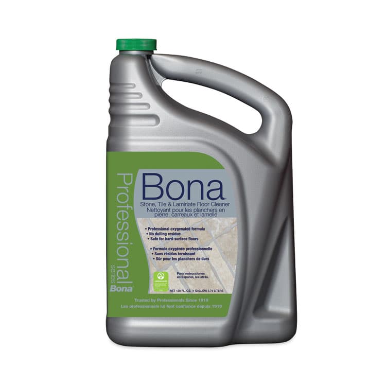 BONA US Stone, Tile and Laminate Floor Cleaner, Fresh Scent, 1 gal Refill Bottle (BNAWM700018175)