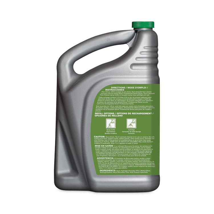 BONA US Stone, Tile and Laminate Floor Cleaner, Fresh Scent, 1 gal Refill Bottle (BNAWM700018175) thumbnail 2