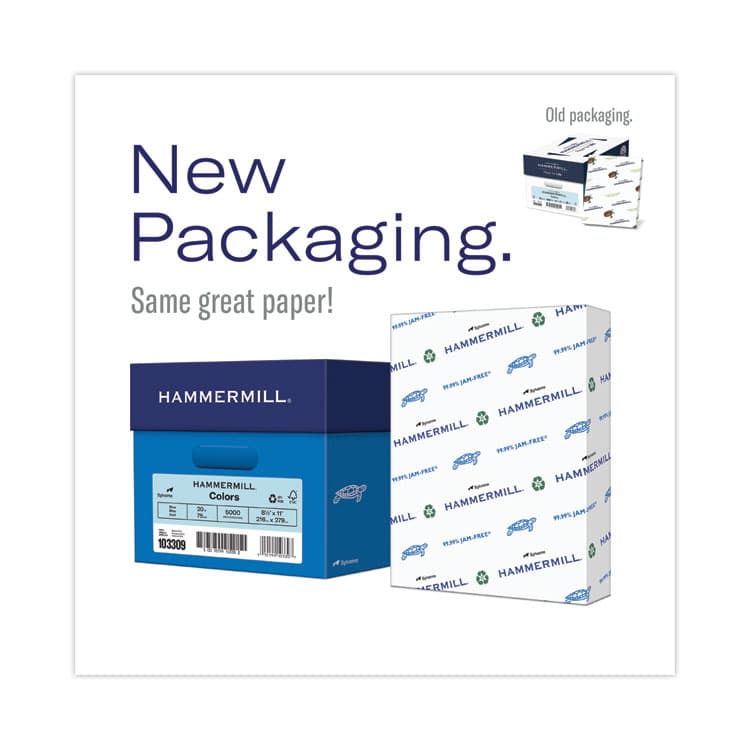 HAMMERMILL/HP EVERYDAY PAPERS Colors Print Paper, 20 lb Bond Weight, 8.5 x 11, Goldenrod, 500 Sheets/Ream, 10 Reams/Carton (HAM103168CT) thumbnail 2