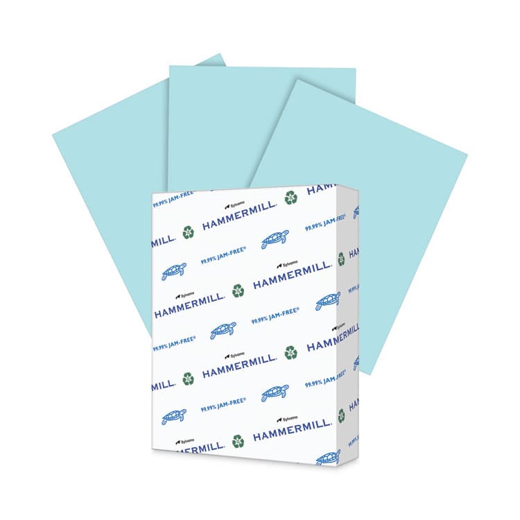 HAMMERMILL/HP EVERYDAY PAPERS Colors Print Paper, 20 lb Bond Weight, 8.5 x 11, Blue, 500/Ream (HAM103309)