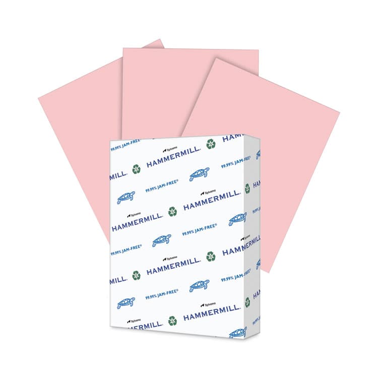 HAMMERMILL/HP EVERYDAY PAPERS Colors Print Paper, 20 lb Bond Weight, 8.5 x 11, Pink, 500/Ream (HAM103382)