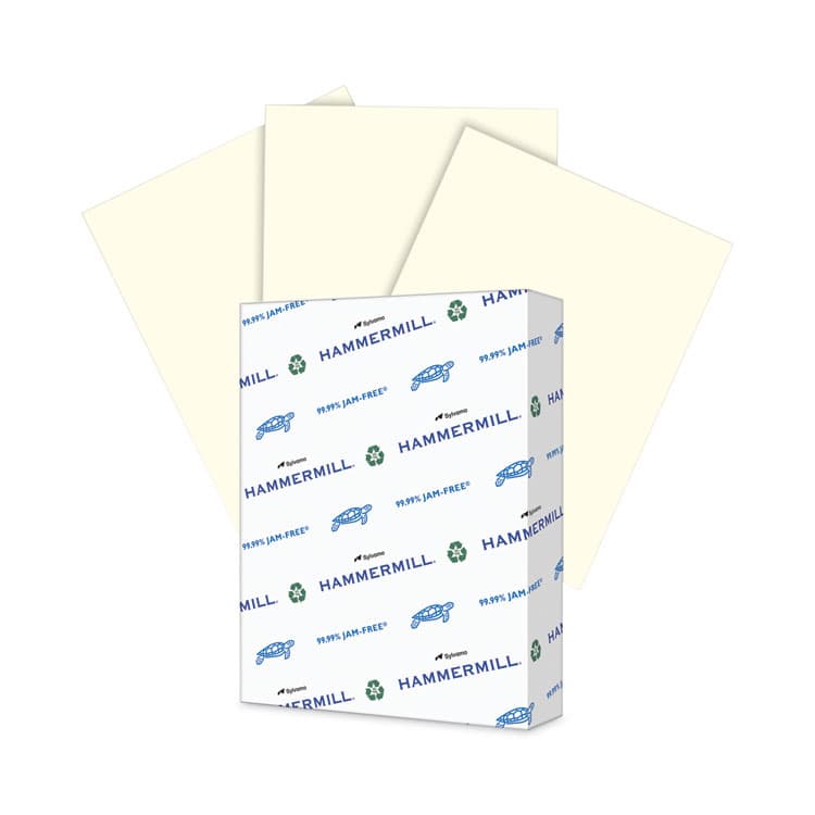HAMMERMILL/HP EVERYDAY PAPERS Colors Print Paper, 20 lb Bond Weight, 8.5 x 11, Cream, 500/Ream (HAM168030)