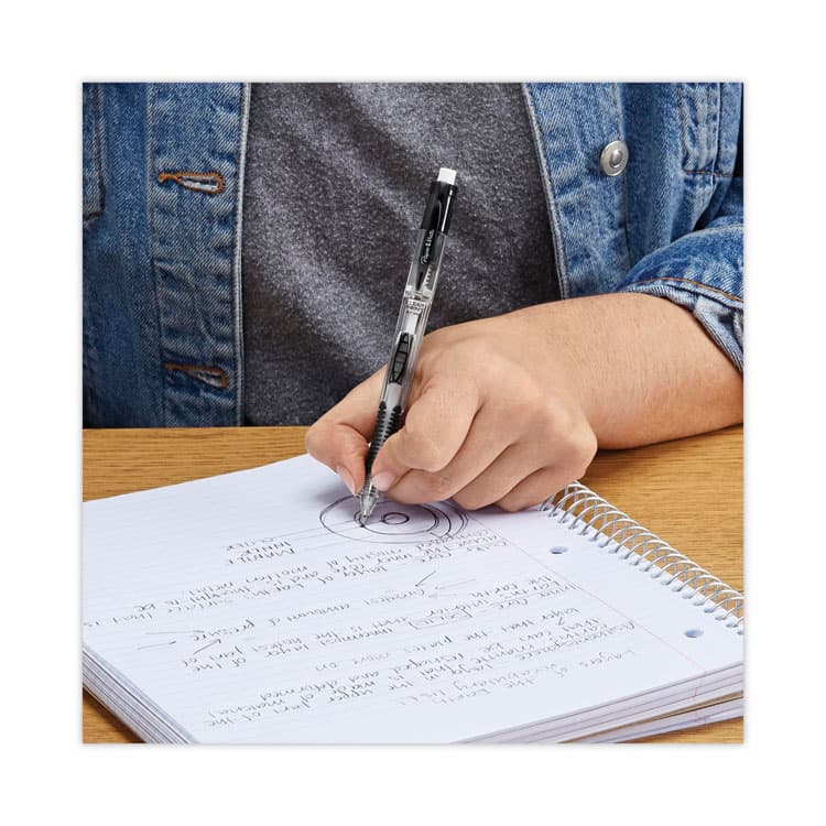 SANFORD Clear Point Mechanical Pencil, 0.7 mm, HB (#2), Black Lead, Assorted Barrel Colors, 10/Pack (PAP2164121) thumbnail 3