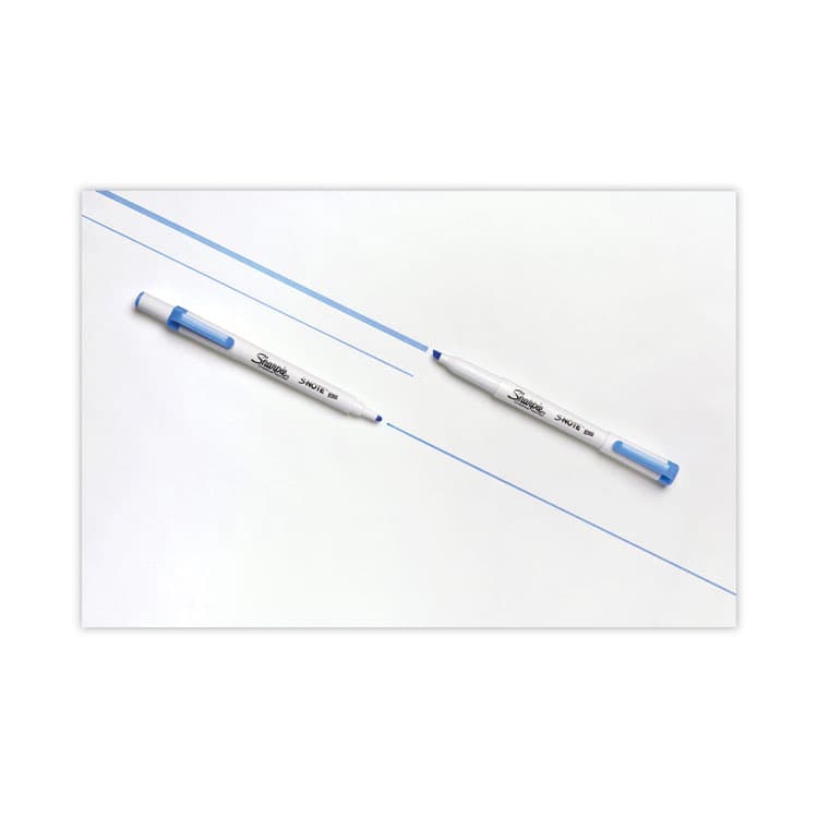 SANFORD S-Note Creative Markers, Assorted Ink Colors, Bullet/Chisel Tip, White Barrel, 16/Pack (SAN2154174) thumbnail 2