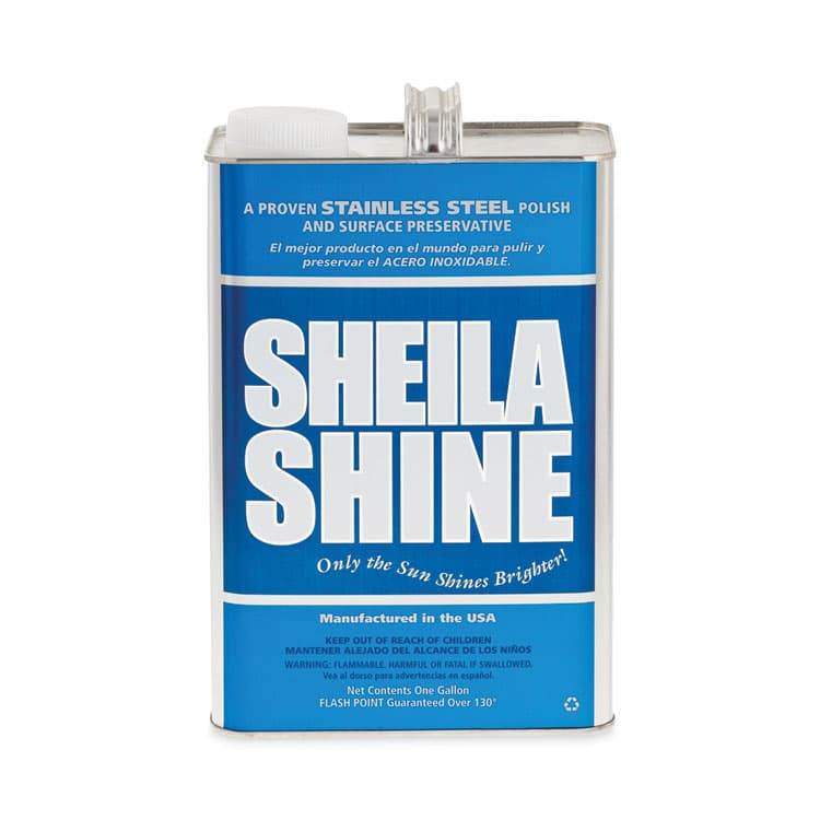 SHEILA SHINE, . Stainless Steel Cleaner and Polish, 1 gal Can (SSI4EA)