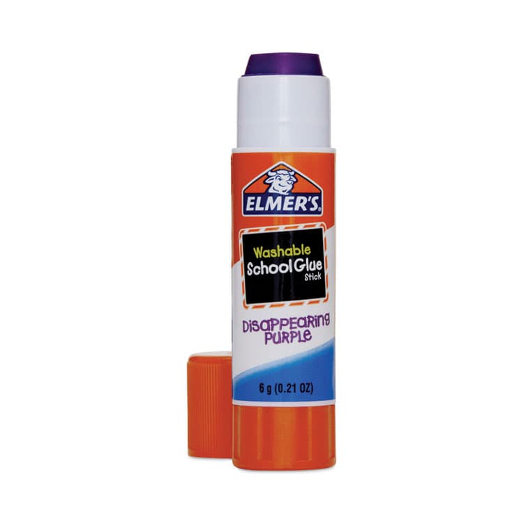 ELMER'S PRODUCTS, . Disappearing Purple School Glue Stick, 0.21 oz, Dries Clear, 12/Pack (EPIE1559) thumbnail 3