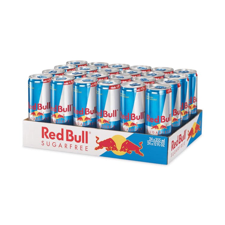 RED BULL GMBH Sugar-Free Energy Drink, 12 oz Can, 24/Carton (RDBRBDRB4817)