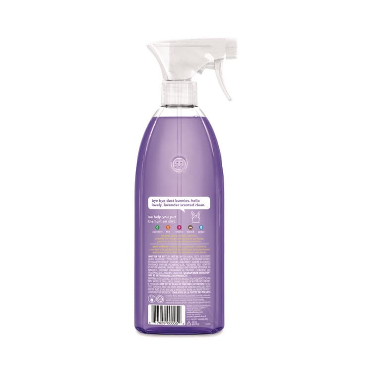 METHOD PRODUCTS . All Surface Cleaner, French Lavender, 28 oz Spray Bottle, 8/Carton (MTH377448CT) thumbnail 3