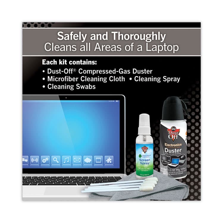 FALCON SAFETY Laptop Computer Care Kit (FALDCLT) thumbnail 3