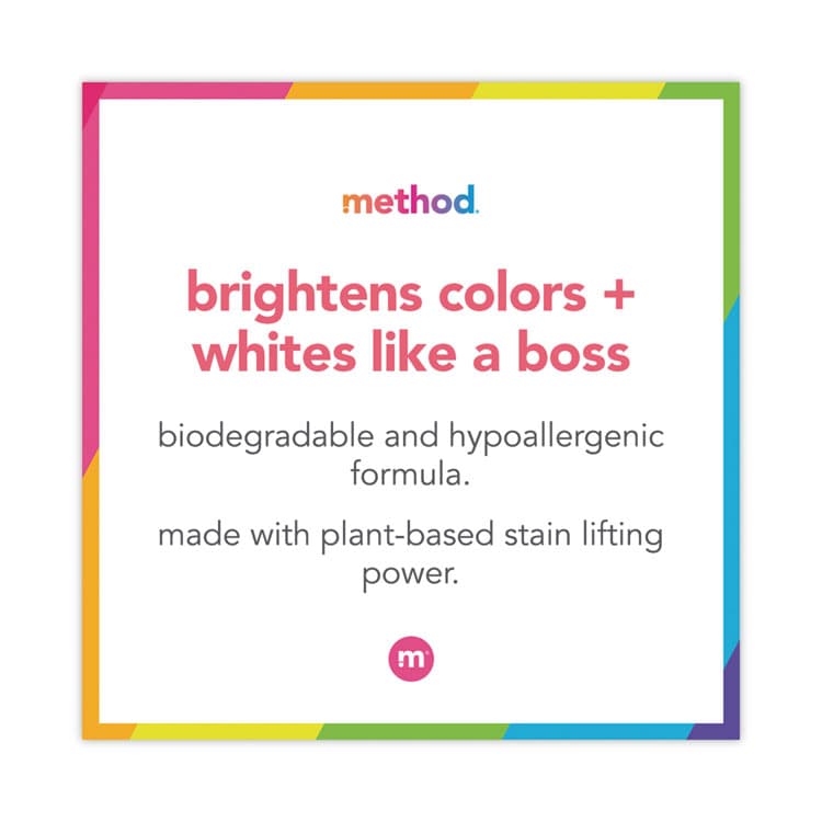 METHOD PRODUCTS . 4X Concentrated Laundry Detergent, Beach Sage, 53.5 oz Bottle (MTH01489EA) thumbnail 3