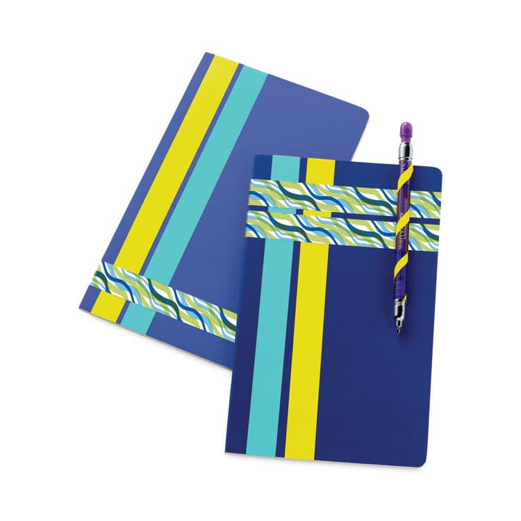 3M/COMMERCIAL TAPE DIV. Expressions Masking Tape, 3" Core, 0.94" x 20 yds, Lemon Lime (MMM3437GRN) thumbnail 2