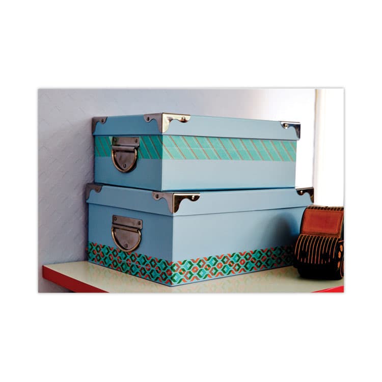 3M/COMMERCIAL TAPE DIV. Expressions Masking Tape, 3" Core, 0.94" x 20 yds, Lemon Lime (MMM3437GRN) thumbnail 4