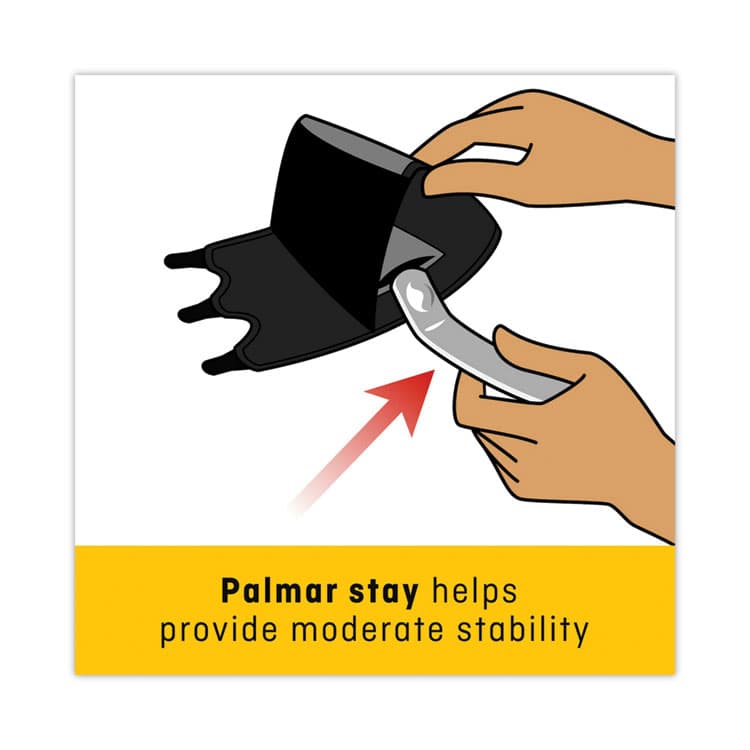 3M/COMMERCIAL TAPE DIV. Adjustable Reversible Splint Wrist Brace, Fits Wrists 5.5" to 8.5", Black (MMM10770EN) thumbnail 4