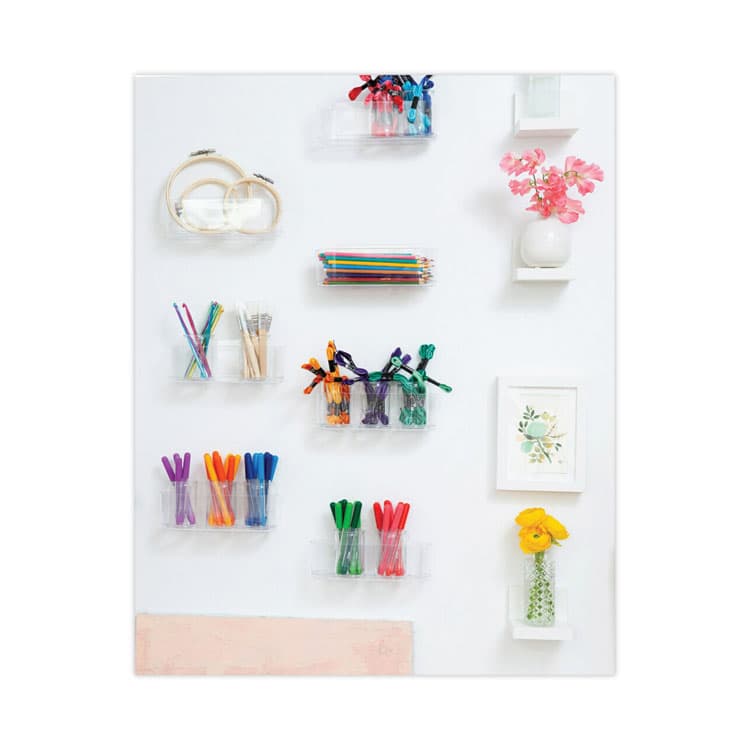 3M/COMMERCIAL TAPE DIV. Large Caddy, 4 lb Capacity, 8.5"w, Clear (MMM70005143550) thumbnail 3