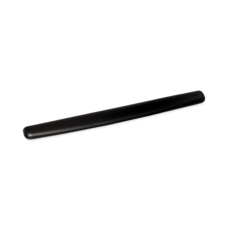 3M/COMMERCIAL TAPE DIV. Antimicrobial Gel Thin Keyboard Wrist Rest, Extended Length, 25 x 2.5, Black (MMMWR340LE)