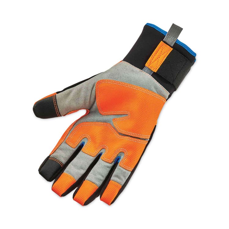 ERGODYNE CORPORATION ProFlex 818WP Thermal WP Gloves with Tena-Grip, EN388: 3423X, 9" Long, Large, Orange, Pair (EGO17394) thumbnail 2