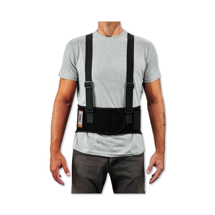 ERGODYNE CORPORATION ProFlex 1625 Elastic Back Support Brace, Medium, 30" to 34" Waist, Black (EGO11113) thumbnail 2